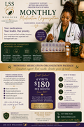Monthly Medication Organization Package
